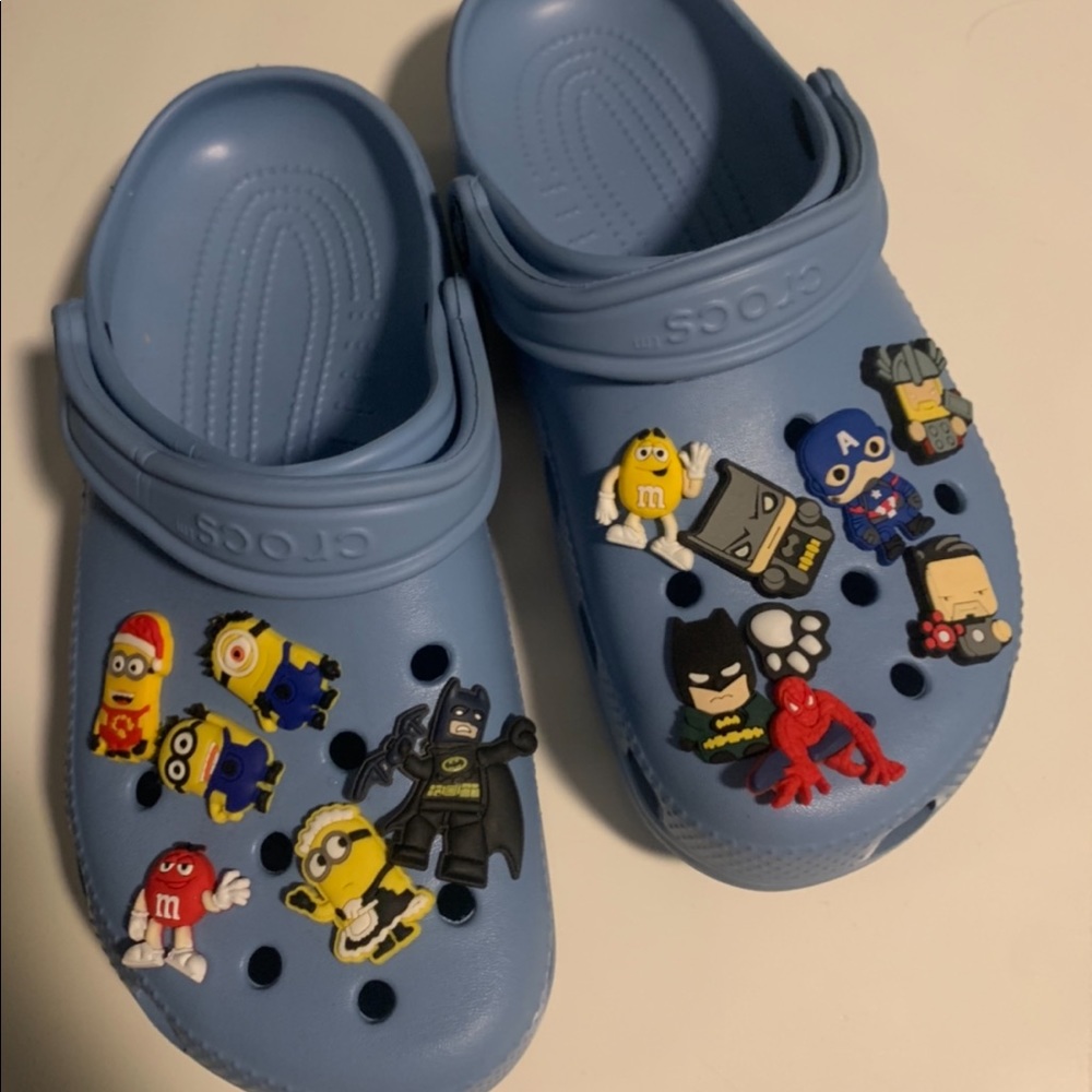 Light Blue Crocs